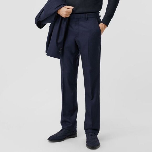 BURBERRY GOLF Navy Trousers - Picture 1 of 9